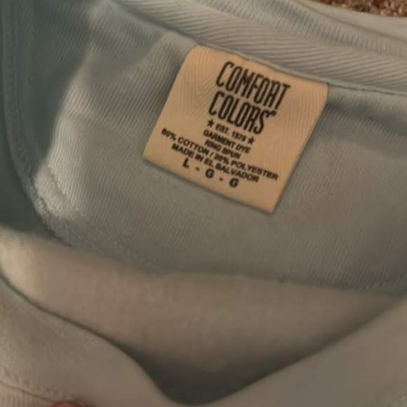 1989 TS Light Blue Crewneck Size Large - Picture 3 of 6